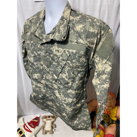 NWT Army Combat Jacket Size Large regular NSN 8415-01-586-0524 Camouflage USA - Picture 10 of 13